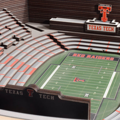 NCAA Texas Tech Red Raiders 25-Layer StadiumView Wallart