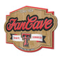 Texas Tech Red Raiders Fan Cave Sign