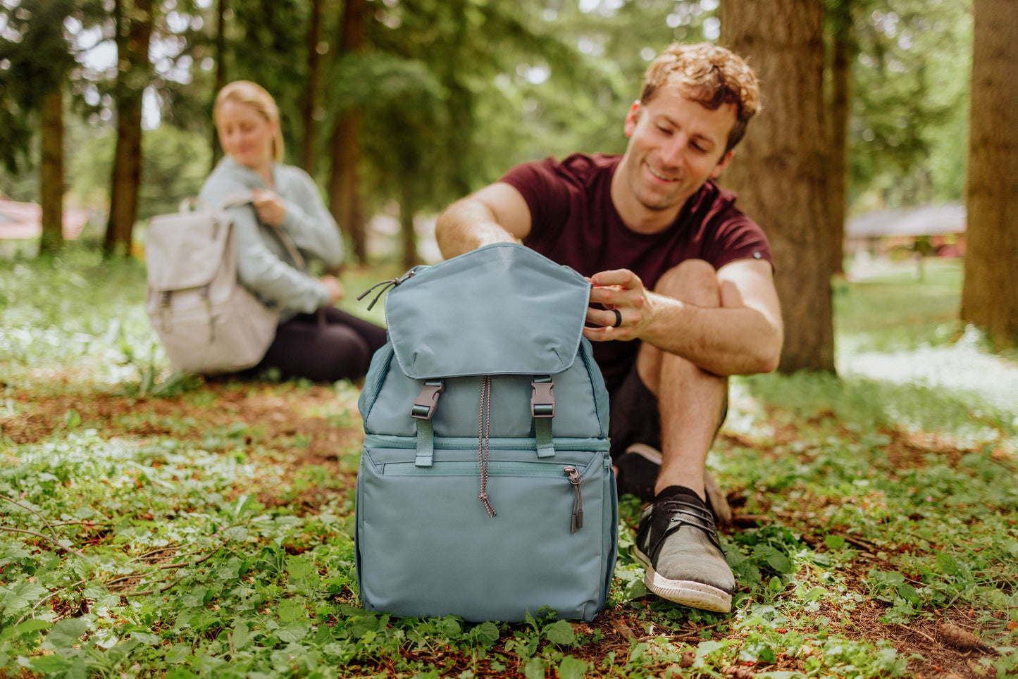 Tarana Recycled Backpack Cooler