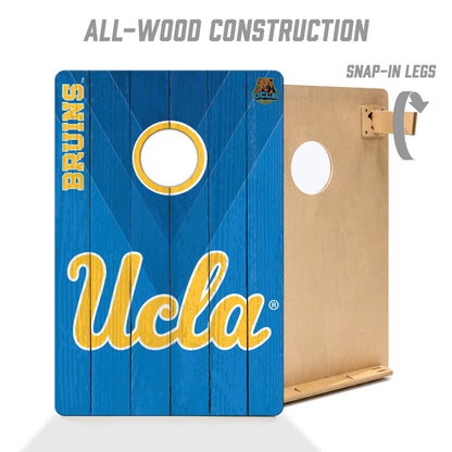 NCAA UCLA Bruins 2' X 3' All-Wood Cornhole Set - Alt 2
