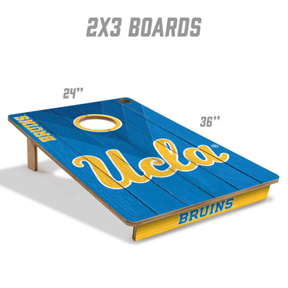 NCAA UCLA Bruins 2' X 3' All-Wood Cornhole Set - Alt 4