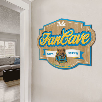 UCLA Bruins Fan Cave Sign Alt 2
