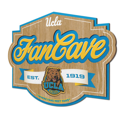 UCLA Bruins Fan Cave Sign
