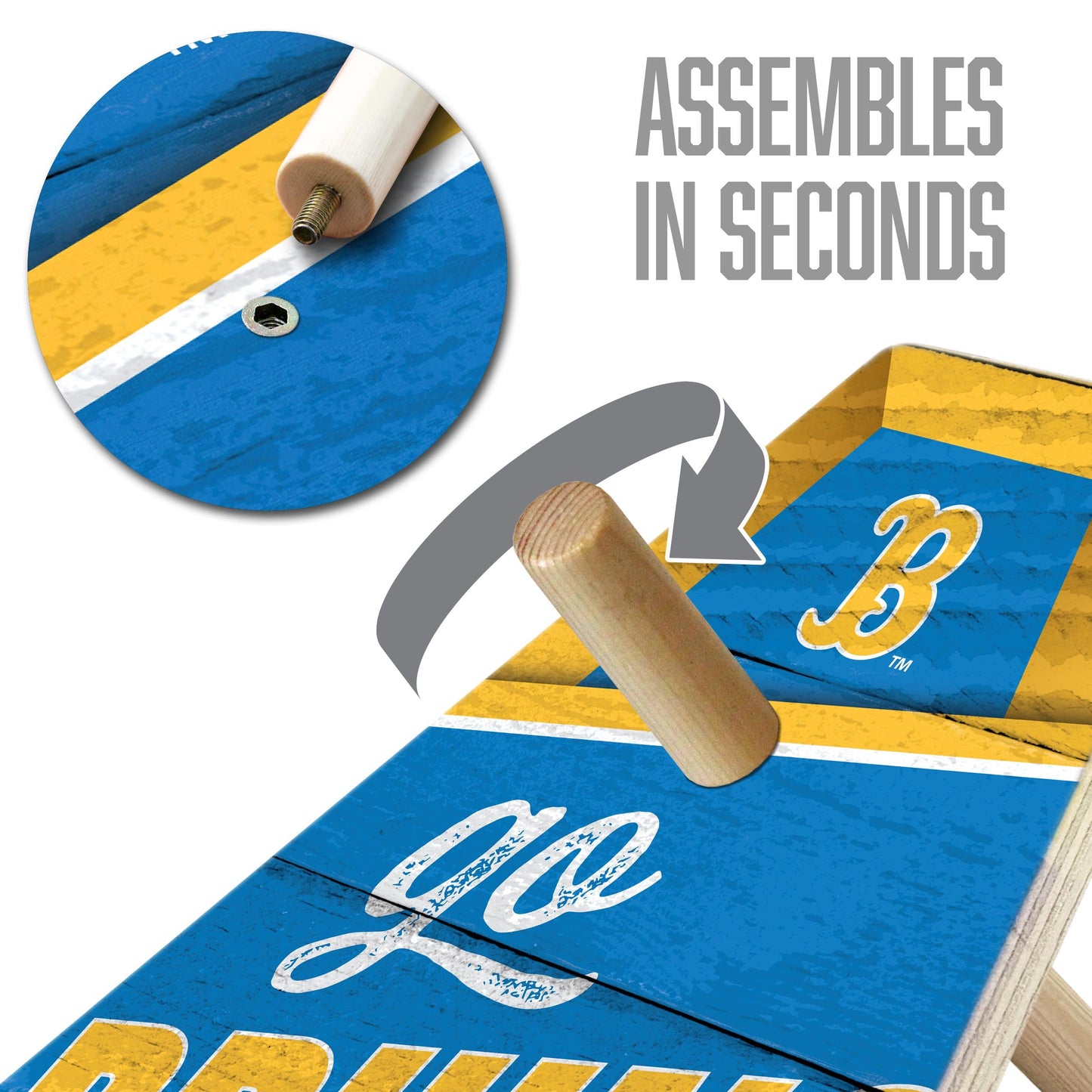 NCAA UCLA Bruins Ringbag Outdoor Game