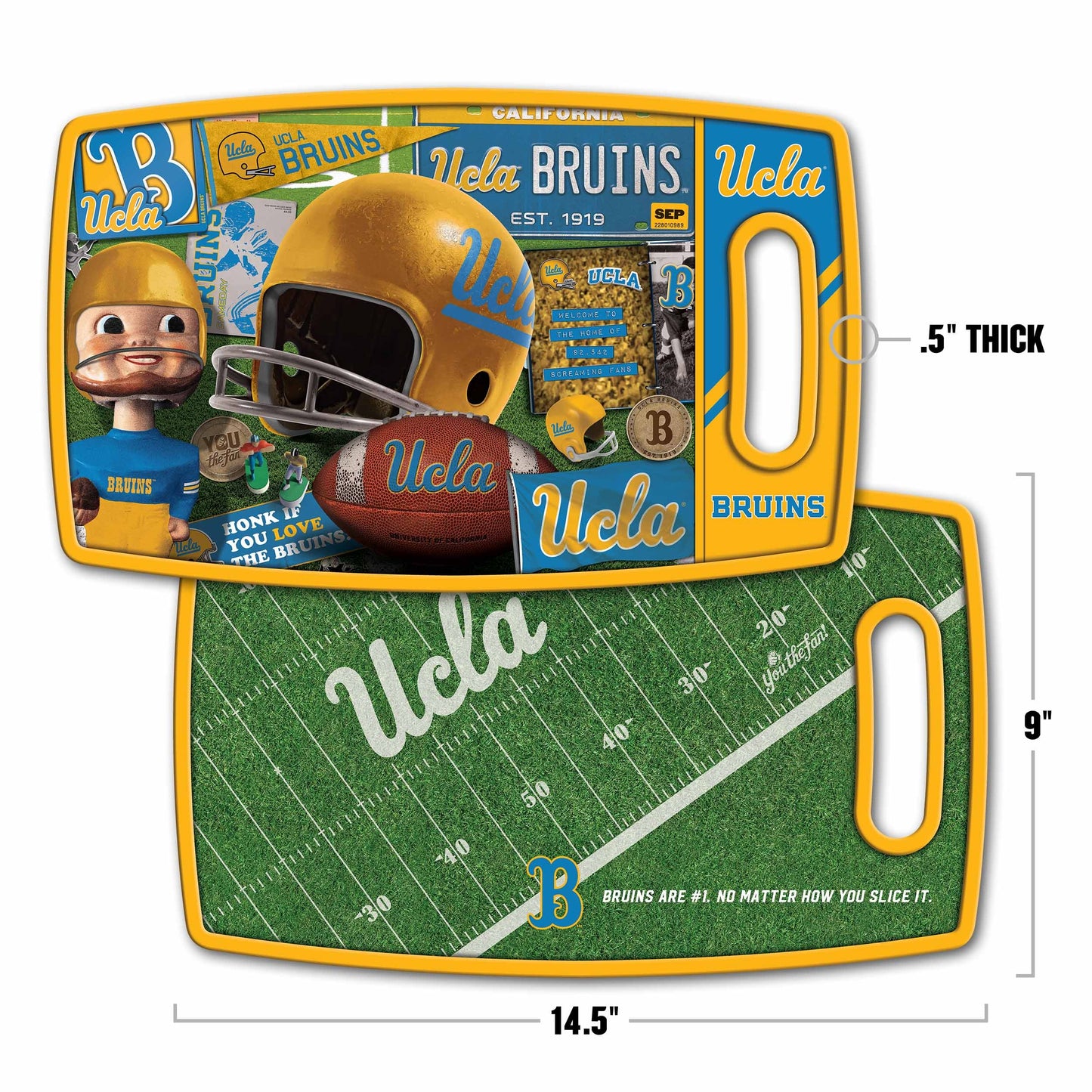 UCLA Bruins Retro Series Cutting Board Alt 1