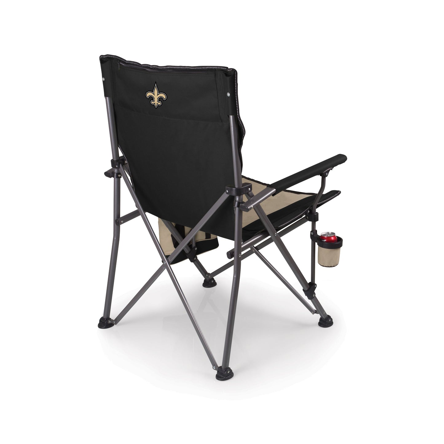 New Orleans Saints Logo - Big Bear XXL Camping Chair with Cooler