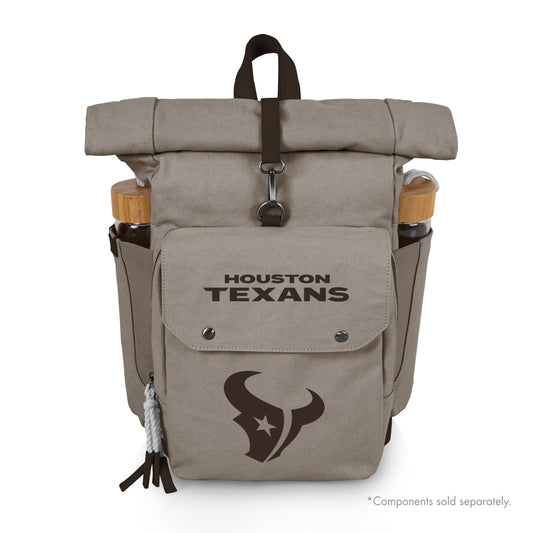 Houston Texans - Carmel Roll Top Picnic Backpack Cooler