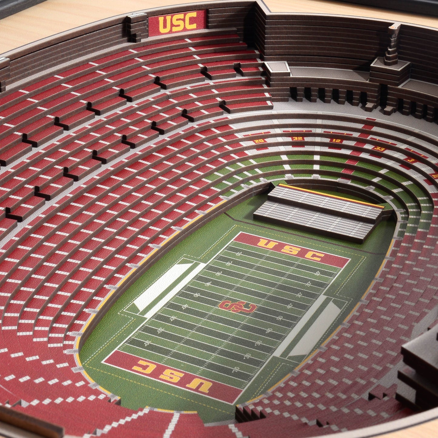 NCAA USC Trojans 25-Layer StadiumView Wallart