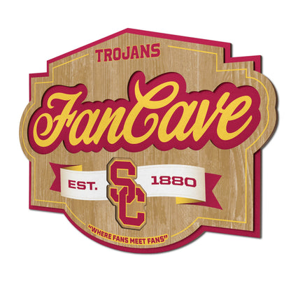 USC Trojans Fan Cave Sign