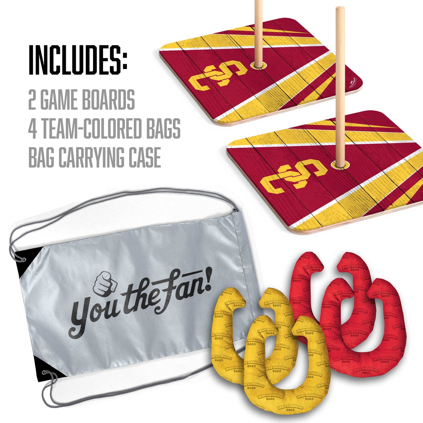 NCAA USC Trojans Horseshoe Bag Game