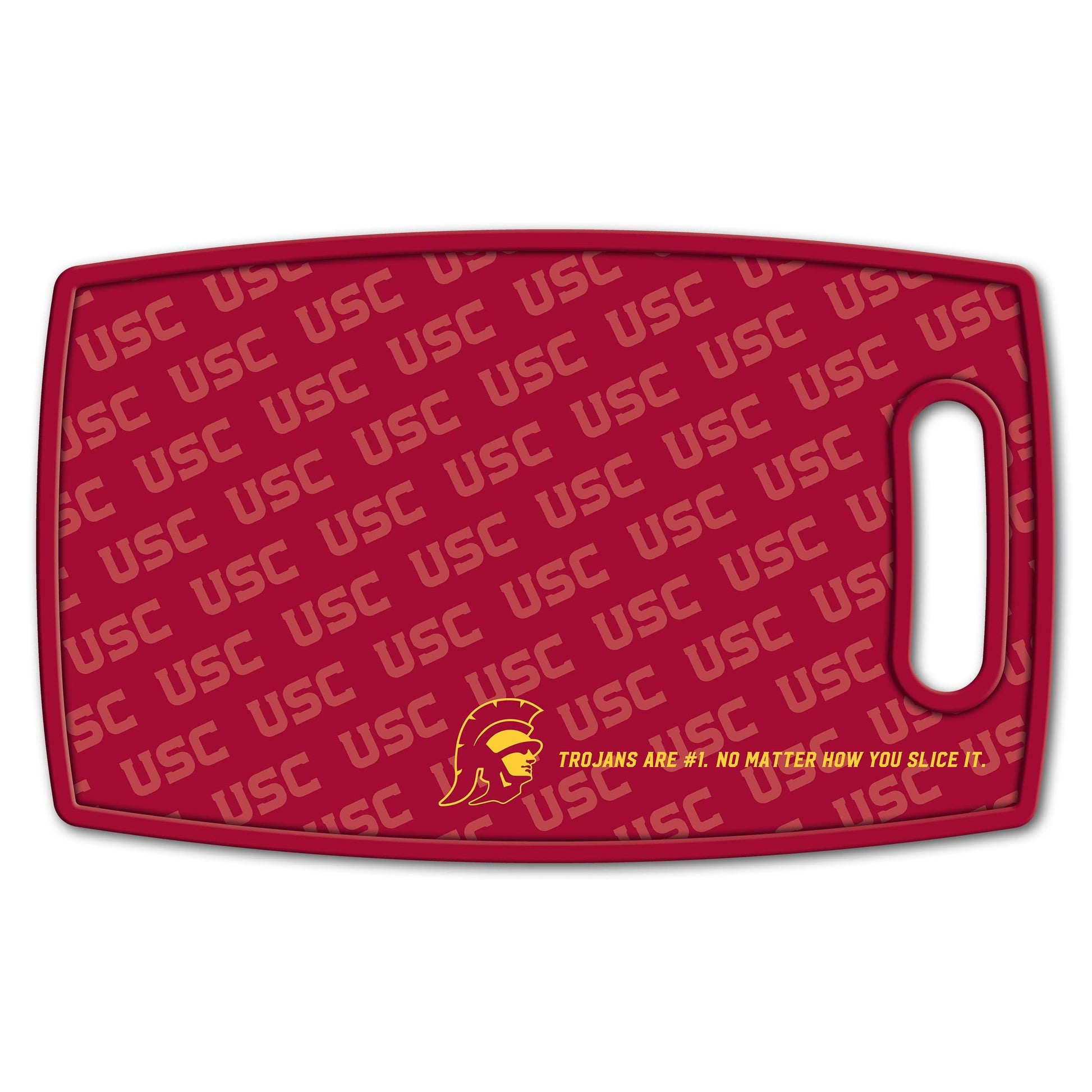 USC Trojans Logo Series Cutting Board Alt 2