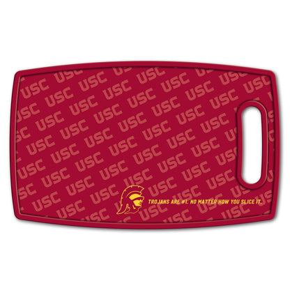 USC Trojans Logo Series Cutting Board Alt 2