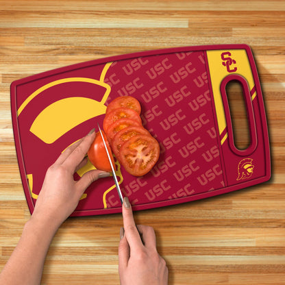 USC Trojans Logo Series Cutting Board Alt 3