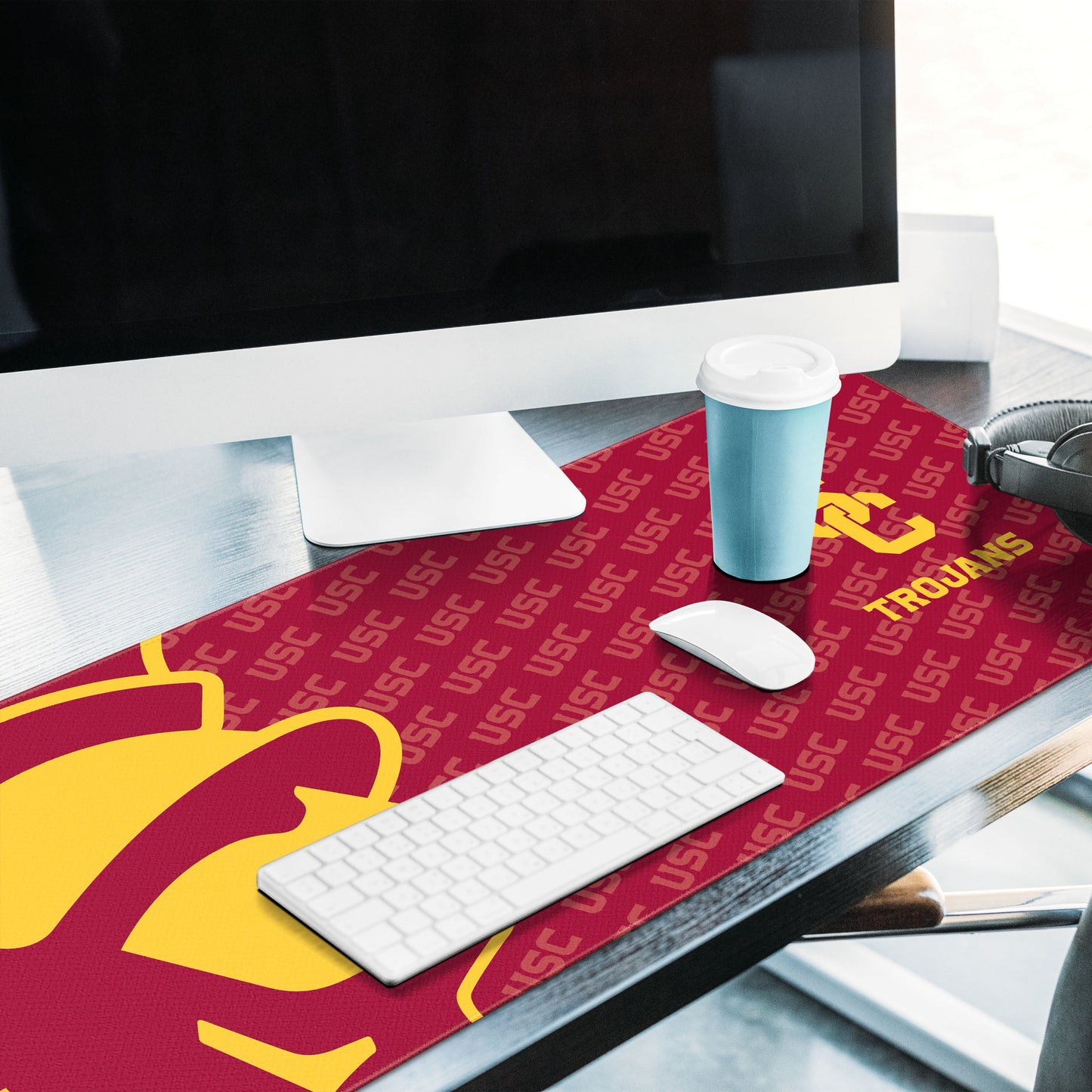 USC Trojans Logo Series Desk Pad Alt 2