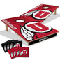NCAA Utah Utes 2' X 3' All-Wood Cornhole Set-main