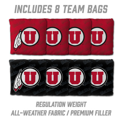 NCAA Utah Utes 2' x 4' Slogan Series Cornhole