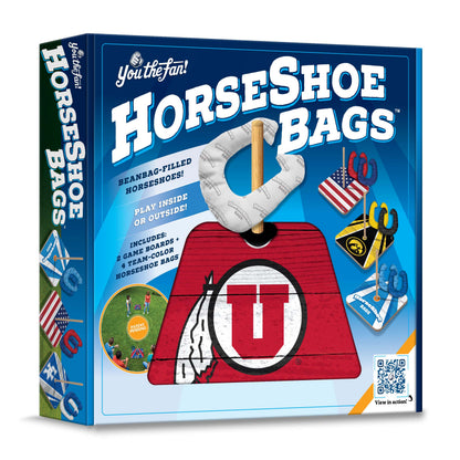 NCAA Utah Utes Horseshoe Bag Game