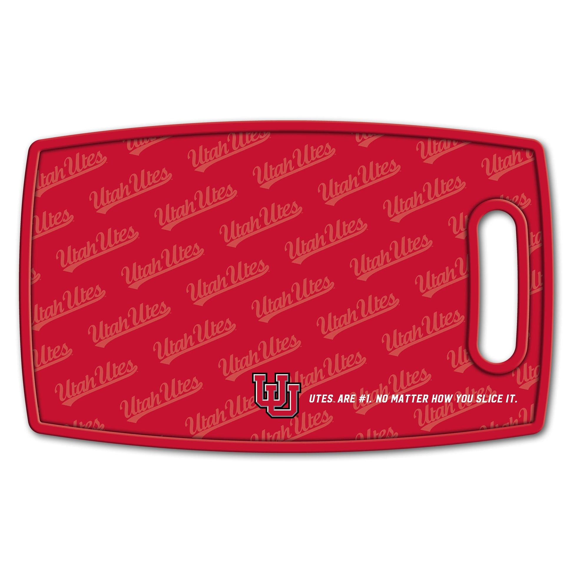 Utah Utes Logo Series Cutting Board Alt 2