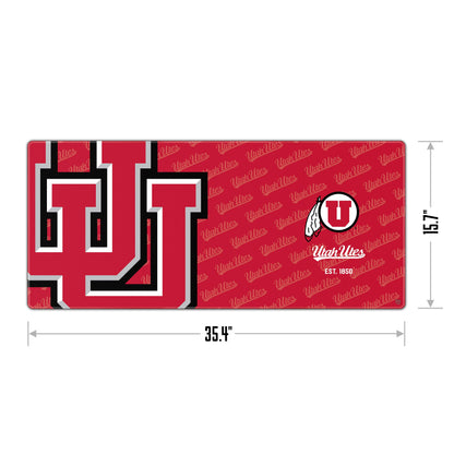 Utah Utes Logo Series Desk Pad Alt 1