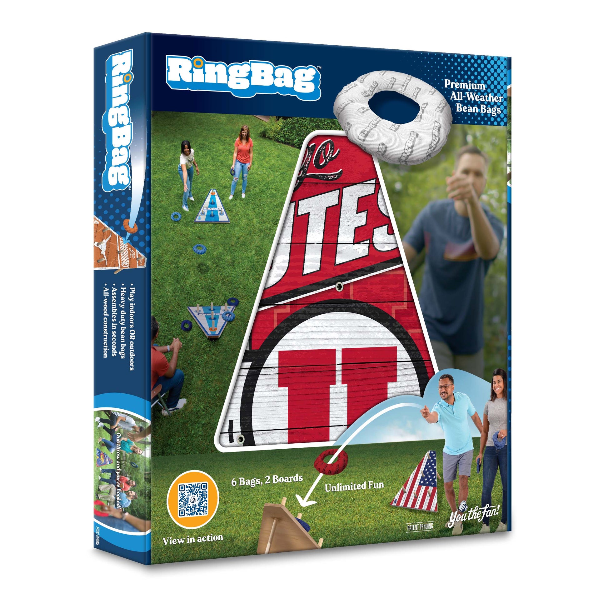 NCAA Utah Utes Ringbag Outdoor Game