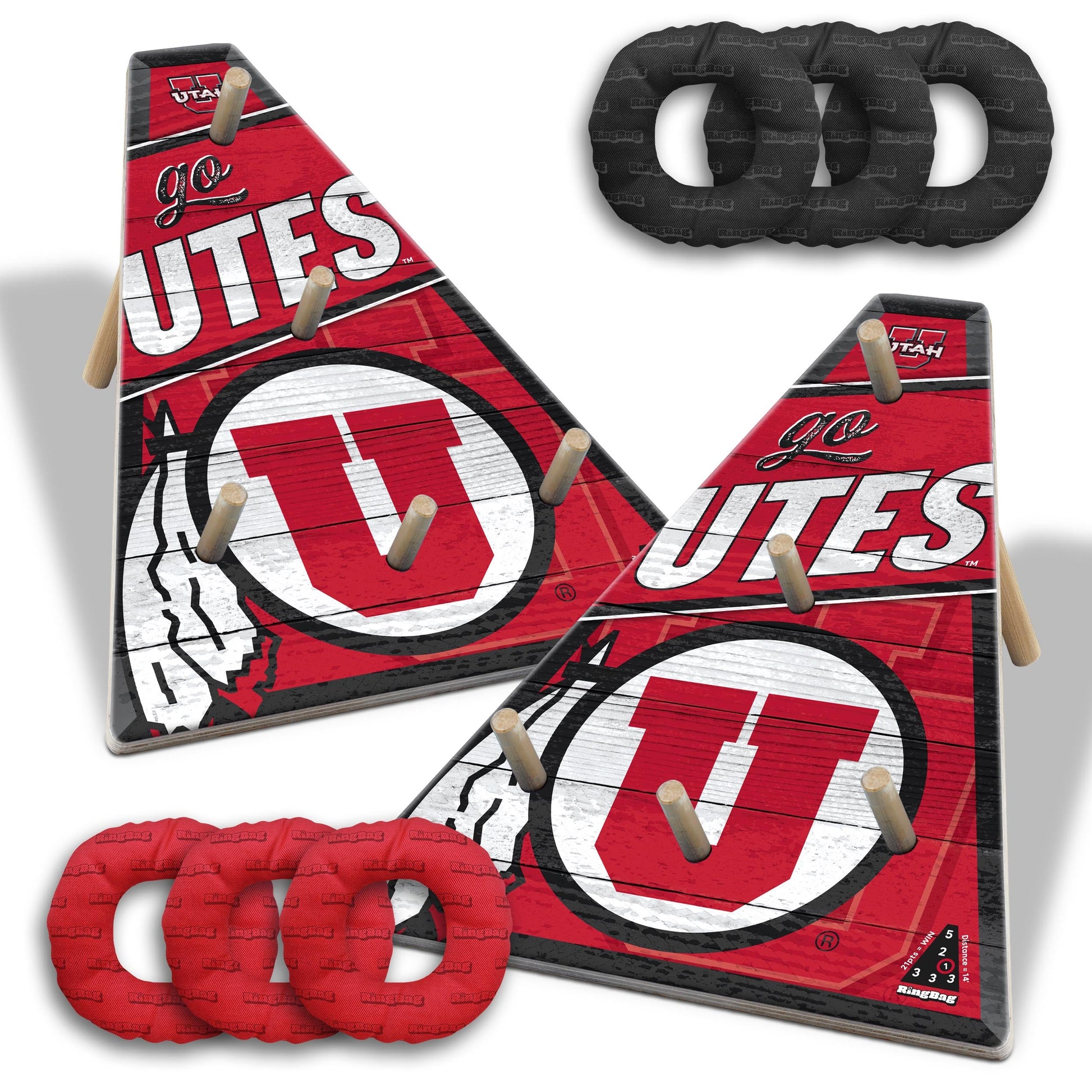 NCAA Utah Utes Ringbag Outdoor Game