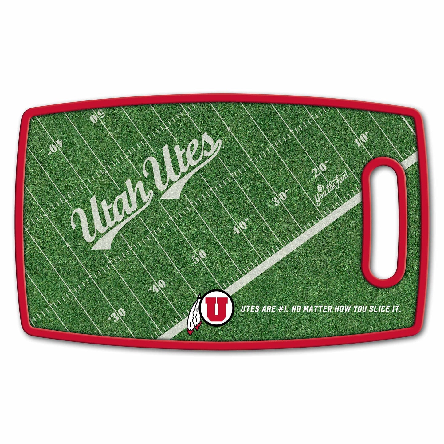 Utah Utes Retro Series Cutting Board Alt 2