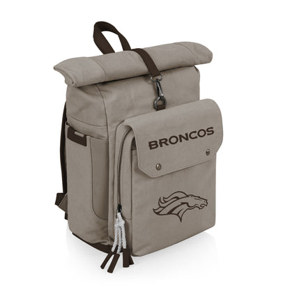 Denver Broncos - Carmel Roll Top Picnic Backpack Cooler