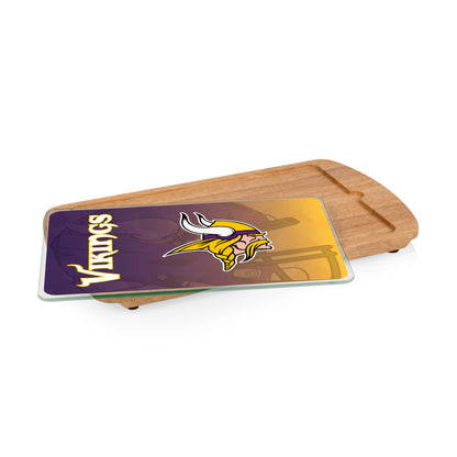 Minnesota Vikings - Billboard Glass Top Serving Tray