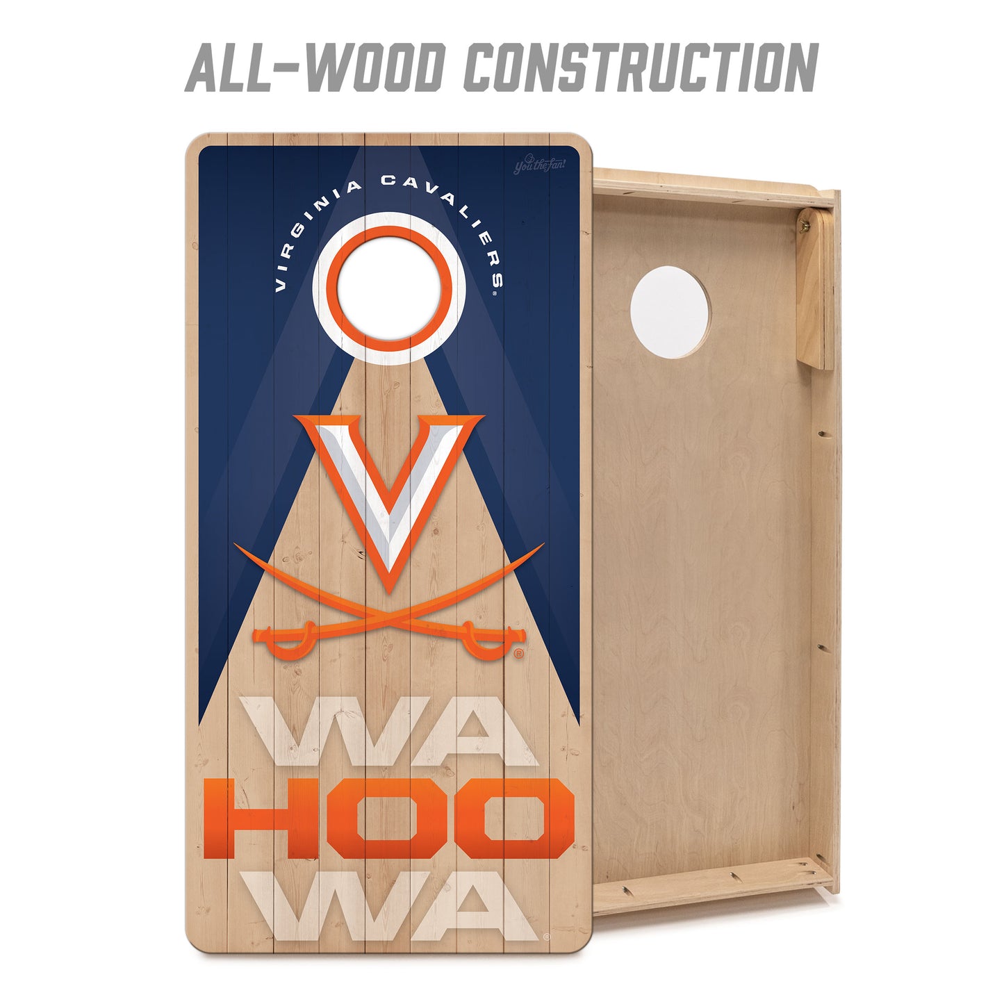 NCAA Virginia Cavaliers 2' x 4' Slogan Series Cornhole