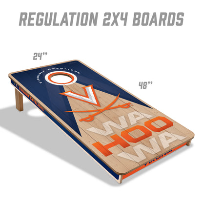 NCAA Virginia Cavaliers 2' x 4' Slogan Series Cornhole