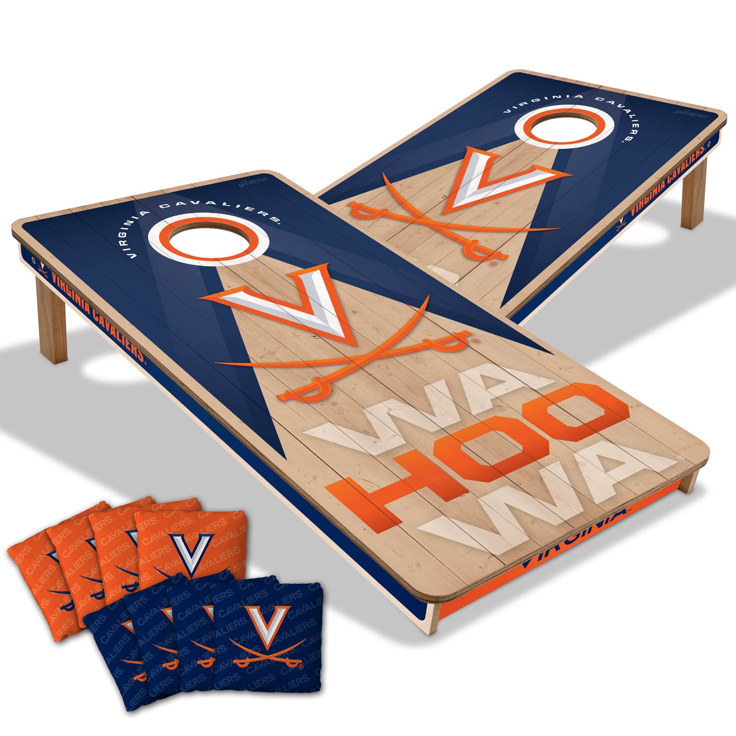 NCAA Virginia Cavaliers 2' x 4' Slogan Series Cornhole