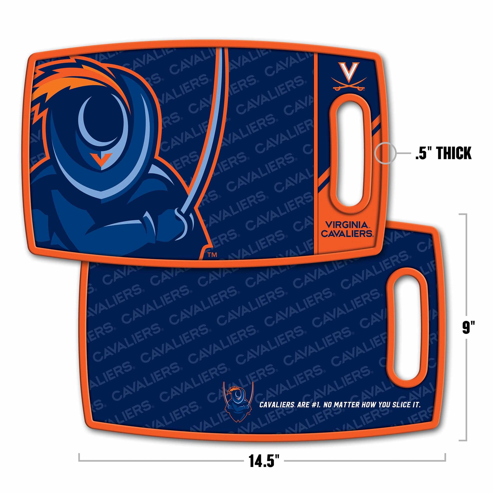Virginia Cavaliers Logo Series Cutting Board Alt 1