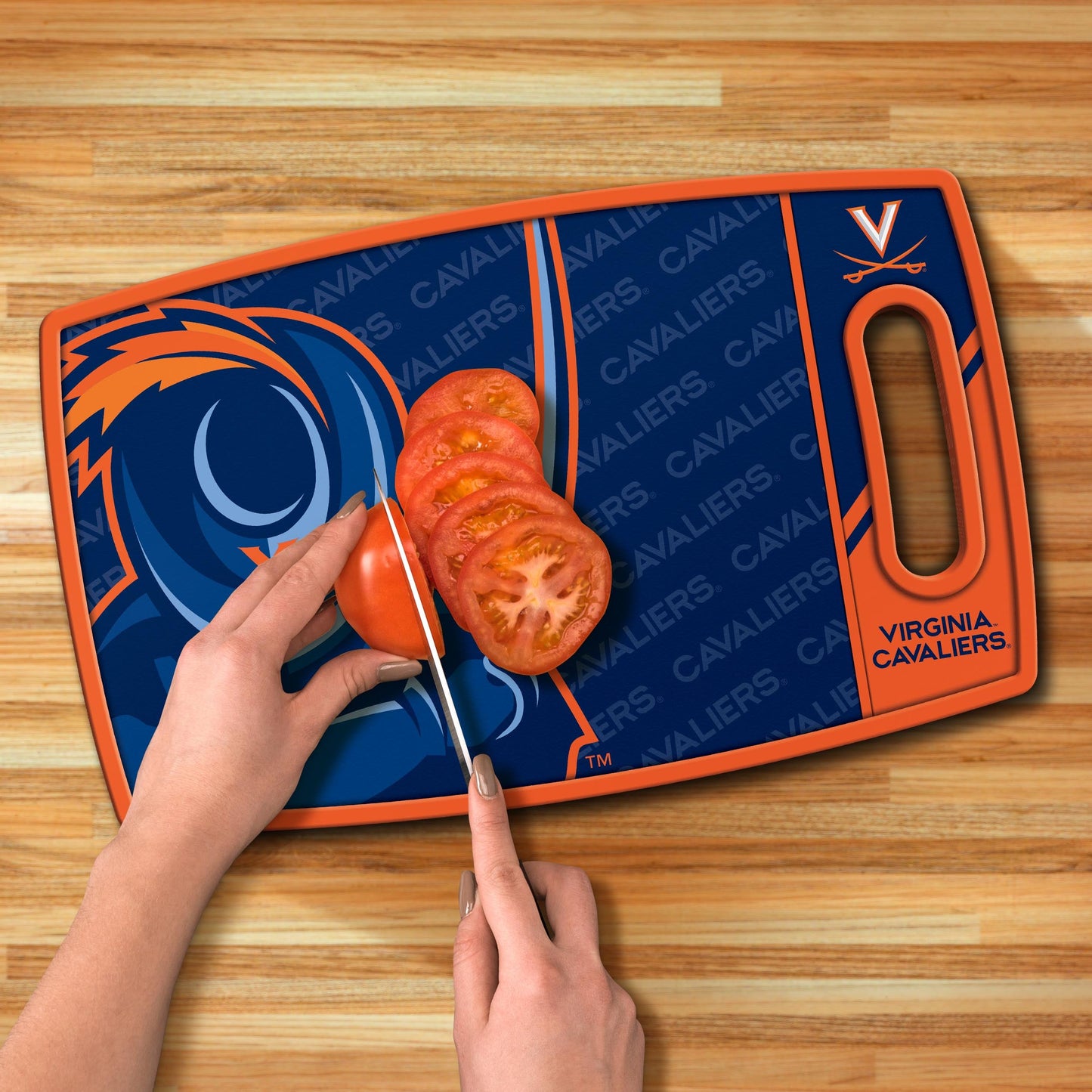 Virginia Cavaliers Logo Series Cutting Board Alt 3