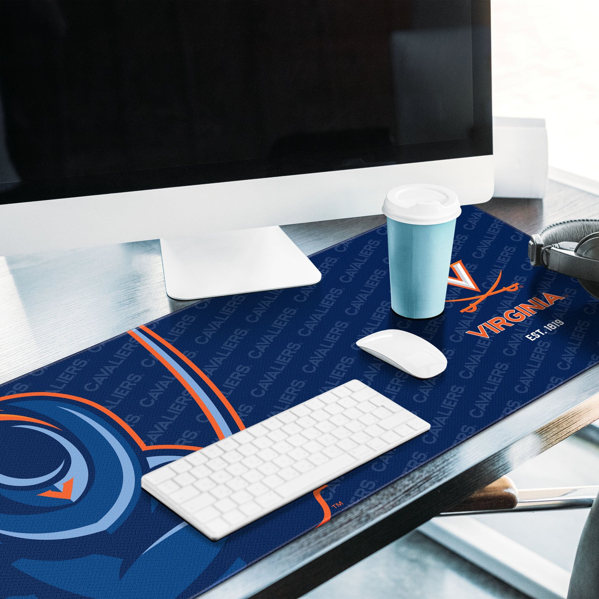 Virginia Cavaliers Logo Series Desk Pad Alt 2
