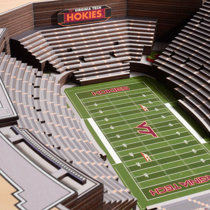 NCAA Virginia Tech Hokies 25-Layer StadiumView Wallart