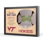 NCAA Virginia Tech Hokies 25-Layer StadiumView Wallart