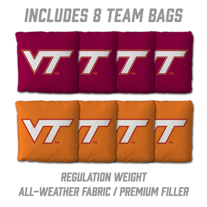 NCAA Virginia Tech Hokies 2' x 4' All-Wood Cornhole Set