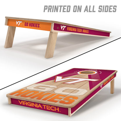NCAA Virginia Tech Hokies 2' x 4' Slogan Series Cornhole