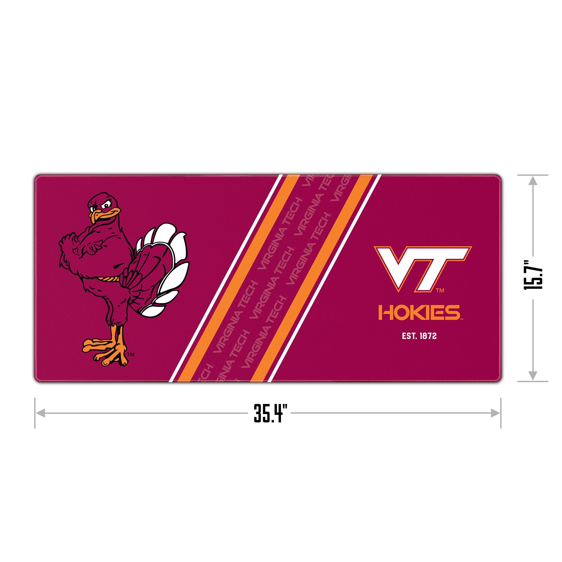 Virginia Tech Hokies Logo Series Desk Pad Alt 1