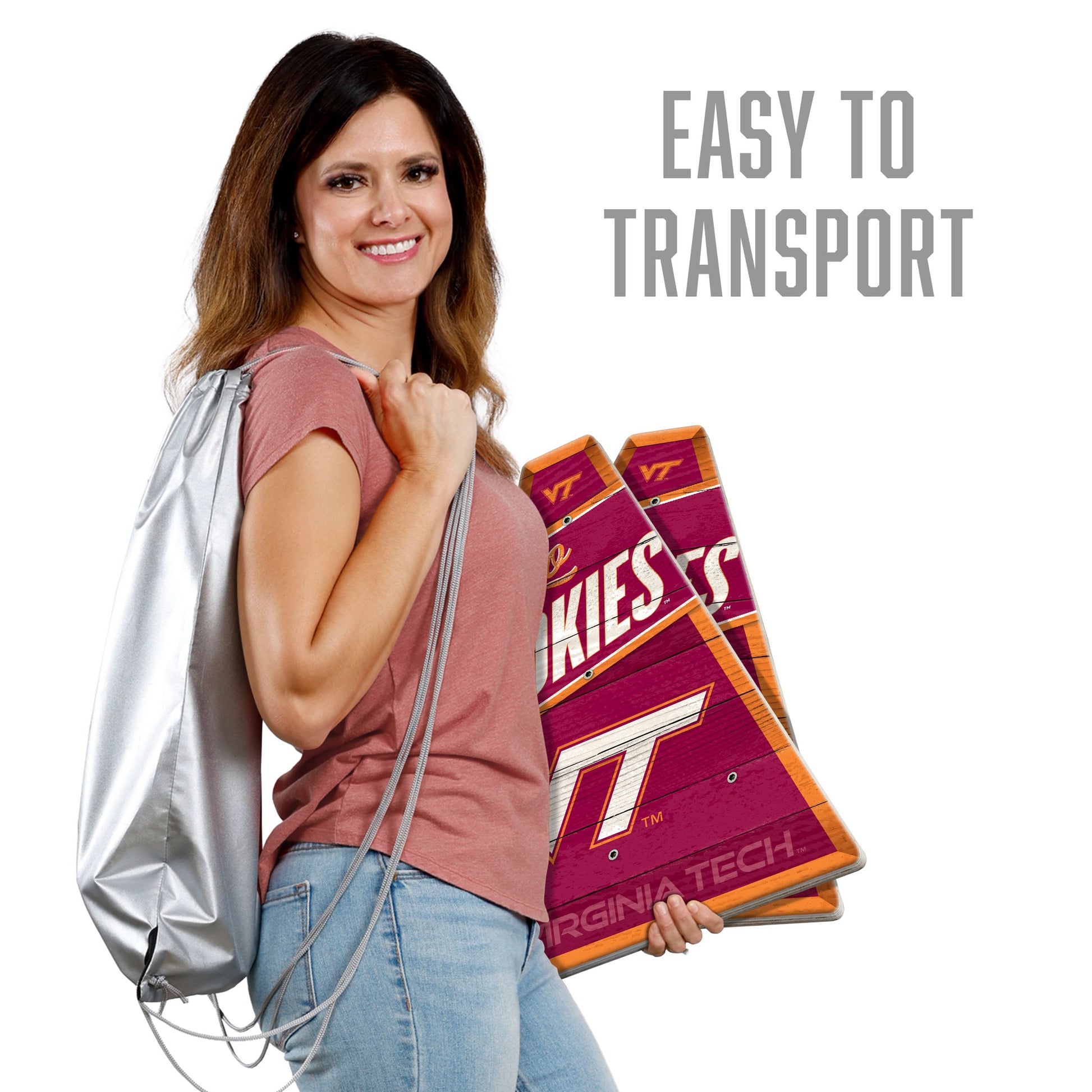 NCAA Virginia Tech Hokies Ringbag Outdoor Game