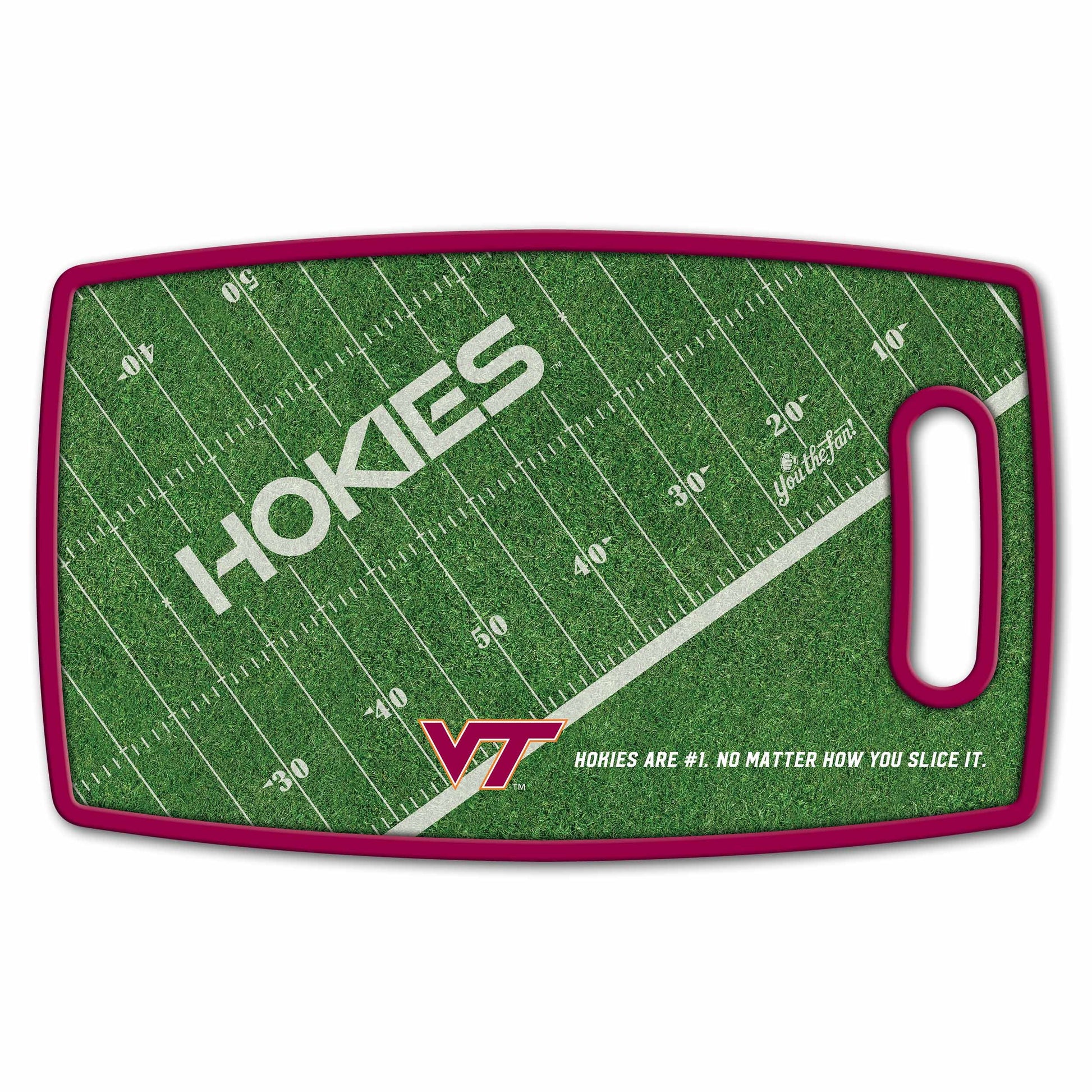 Virginia Tech Hokies Retro Series Cutting Board Alt 2