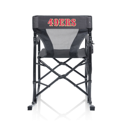 San Francisco 49ers - Woodland Rocking Camping Chair