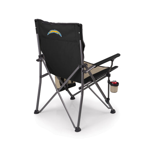 Los Angeles Chargers Logo - Big Bear XXL Camping Chair with Cooler