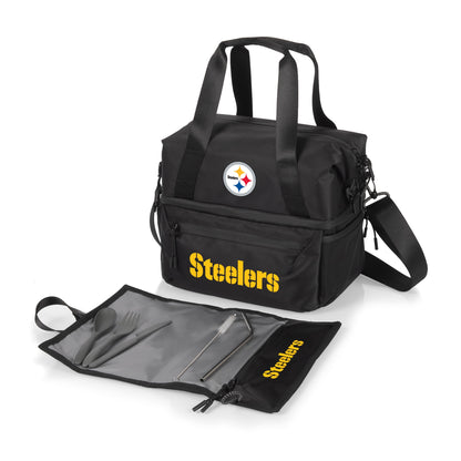 Pittsburgh Steelers - Tarana Recycled Lunch Bag Cooler with Utensils