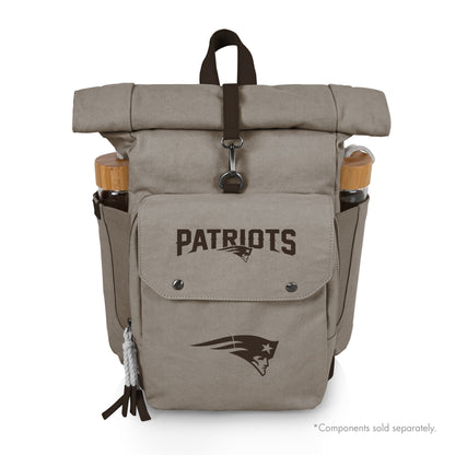 New England Patriots - Carmel Roll Top Picnic Backpack Cooler