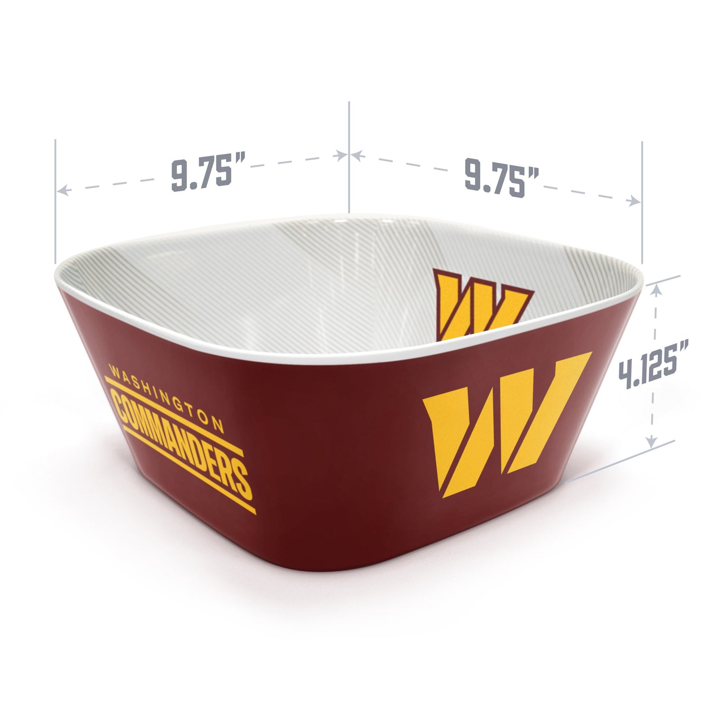 Washington Commanders Large Party Bowl Alt 3