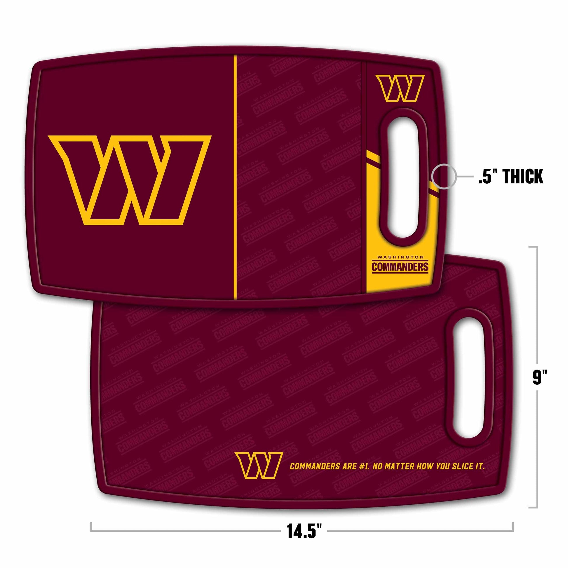 Washington Commanders Logo Series Cutting Board Alt 1
