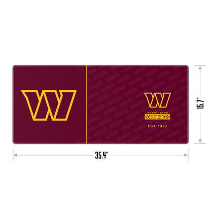 Washington Commanders Logo Series Desk Pad Alt 1