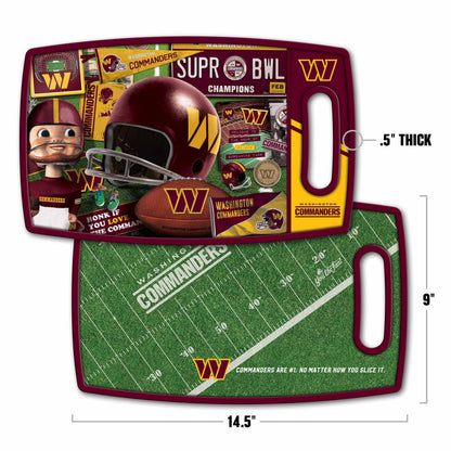 Washington Commanders Retro Series Cutting Board Alt 1
