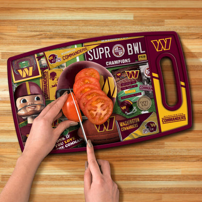 Washington Commanders Retro Series Cutting Board Alt 3